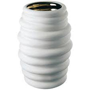 Rosenthal Hop White & Gold Luxury Vase 36 cm â€“ Designer Porcelain by Sebastian Herkner
