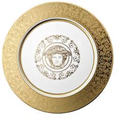 Medusa Gala Gold Ser Plate33cm