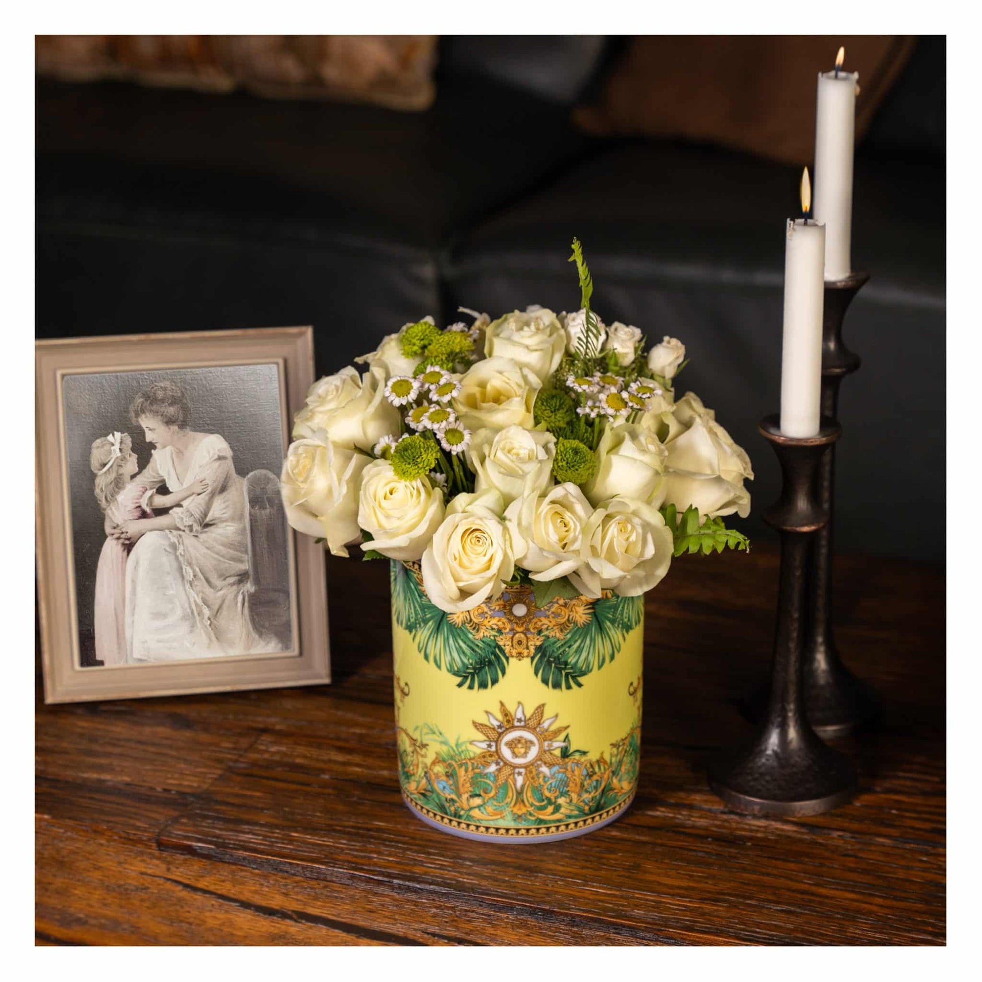 Versace Jungle Animalier Vase â€“ 18 cm Luxury Porcelain Multicolor