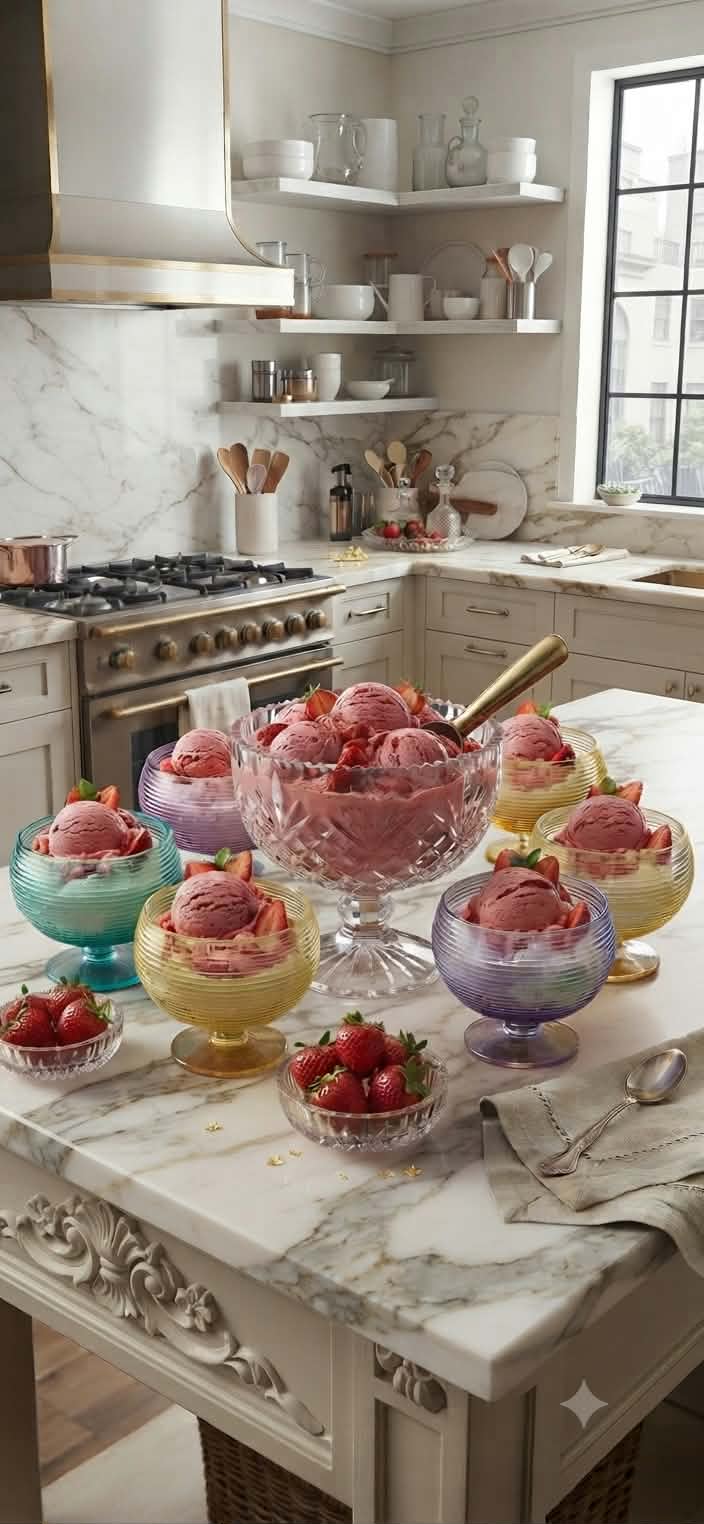 MULTICOLOR SET6 ICE CREAM BOWL
