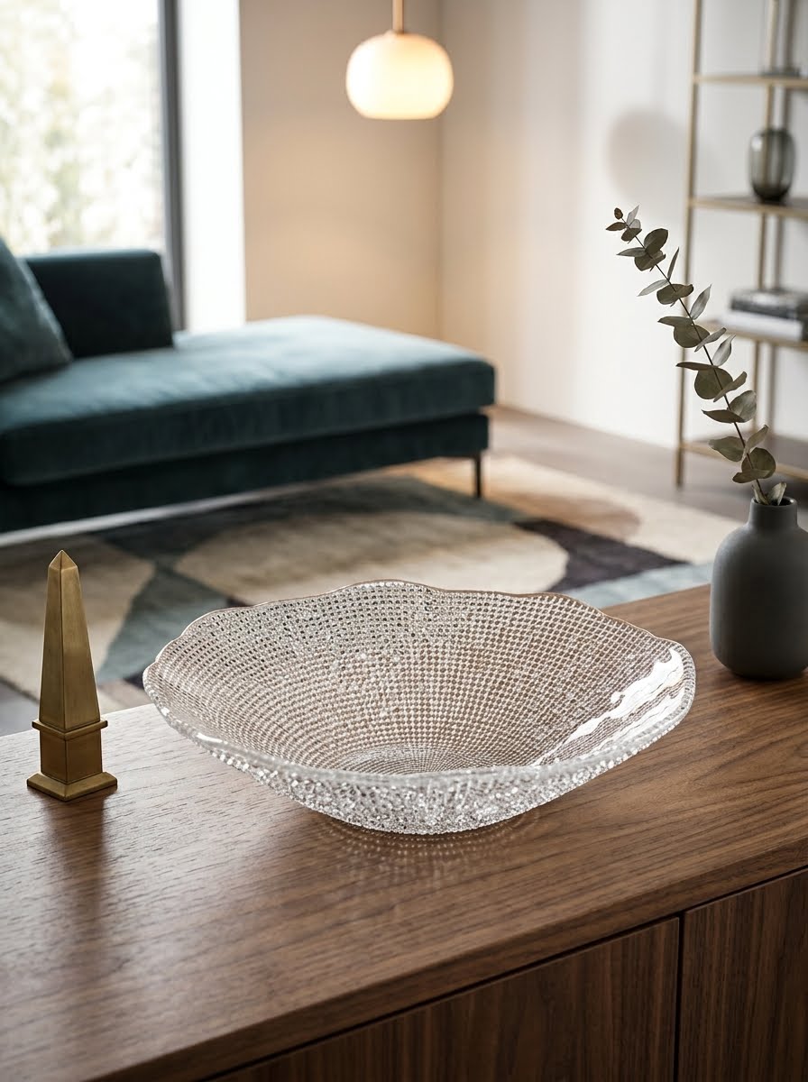 IVV Diamanté Transparent Bowl Ø 33 cm