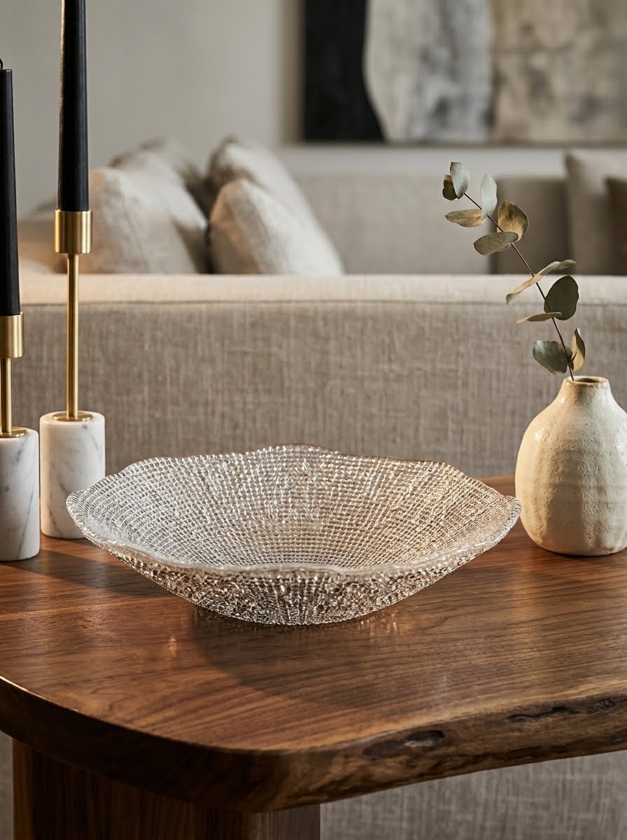 IVV Diamanté Transparent Bowl Ø 33 cm
