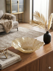 FOLIES BOWL CM.25 GOLD GLITTER