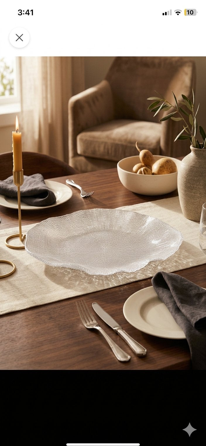 CENTREPIECE CM.50X29 CLEAR
