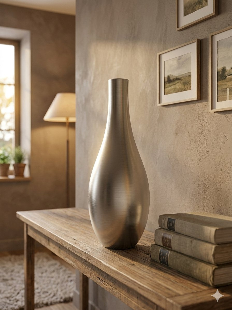 IVV Bombay Vase 55â€¯cm Platinum
