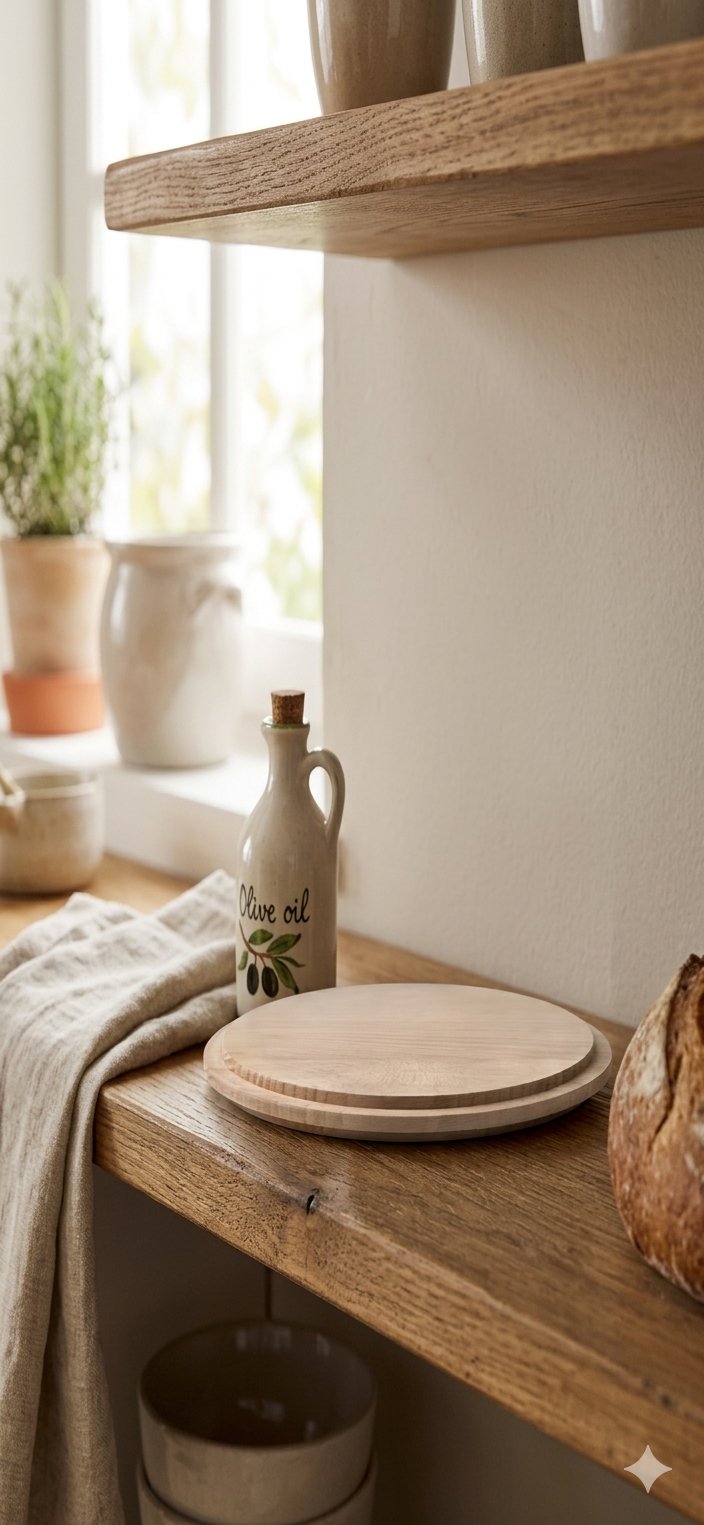 VERTIGO WOOD CUTTING BOARD25CM