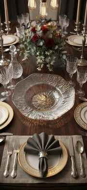 Diamant pasta Bowl 30cm Clear