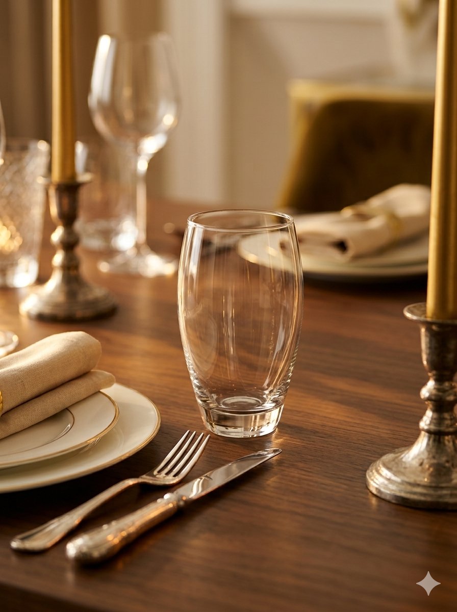 OBELIX SET6 TALL TUMBLER CLEAR