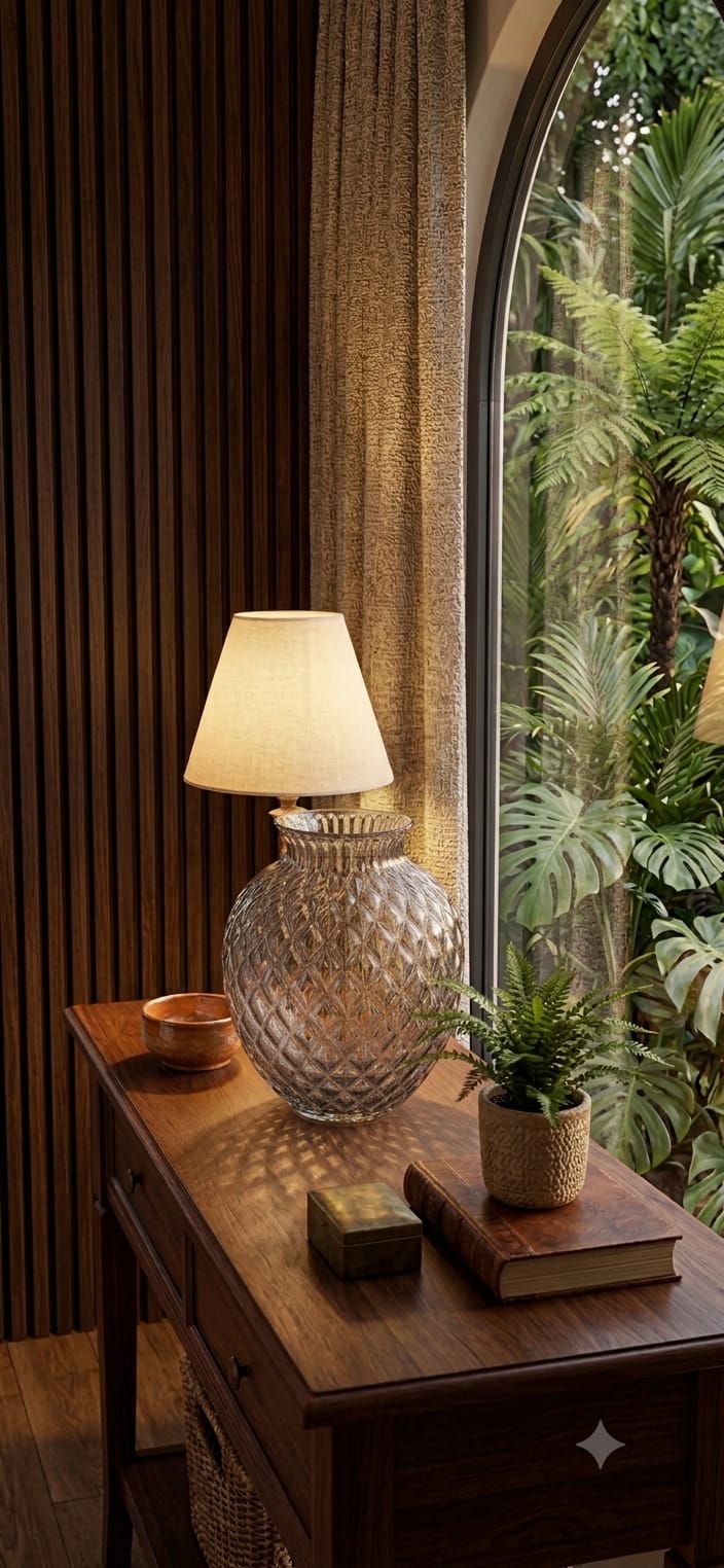 INFIORE VASE 25 CM OPTIC TORT