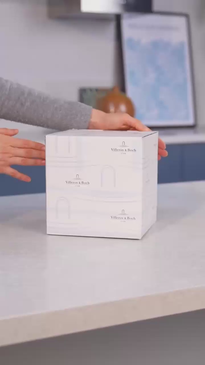 Load video: Villeroy &amp; Boch Blossom Crystal Vase 18¯cm