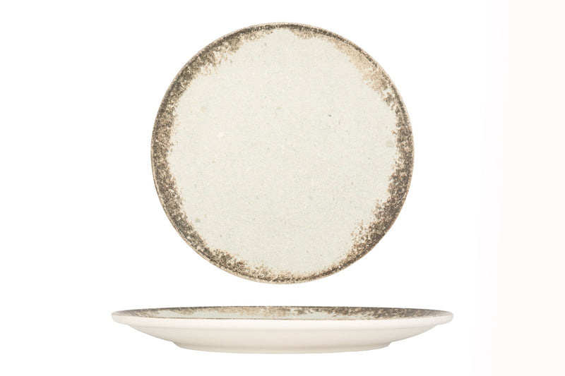Kütahya Porselen Rustiground Nor Flat Plate 27 cm