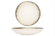 Kütahya Porselen Rustiground Deep Plate 25 cm