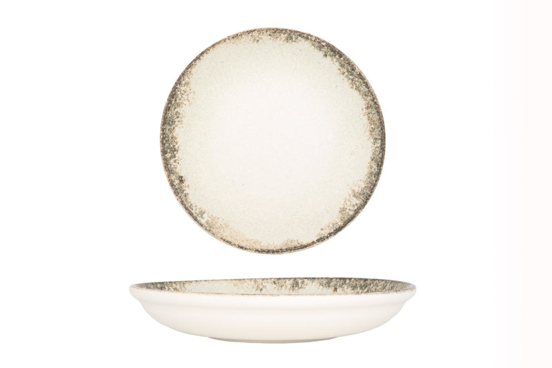 Kütahya Porselen Rustiground Deep Plate 21 cm