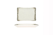 Kütahya Porselen Rustiground Flat Plate 18 x 13 cm