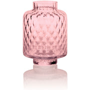 XYZ VASE H.21 PINK OPTIC