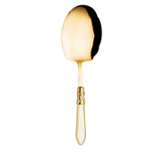 Bugatti Aladdin PVD Gold Rice Spoon - Ivory - product image