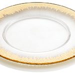 Orizzonte charger 34cm clear