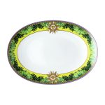 Versace Jungle Animalier 33 cm luxury oval porcelain platter multicolor serving dish