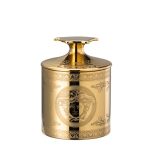 Versace Golden Medusa Table Light Set – Luxury Porcelain Candle with Scented Wax
