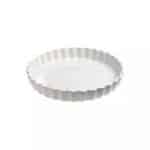 FRENCH RO FLAN DISH 30CM White