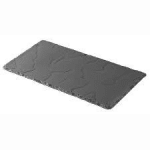 BASALT RECT PLATE 30X16CM Matt