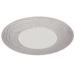 ARBORESCENCE PLATE 31CM Silver