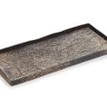 SOLSTICE RECT PLATE 30CM Gold