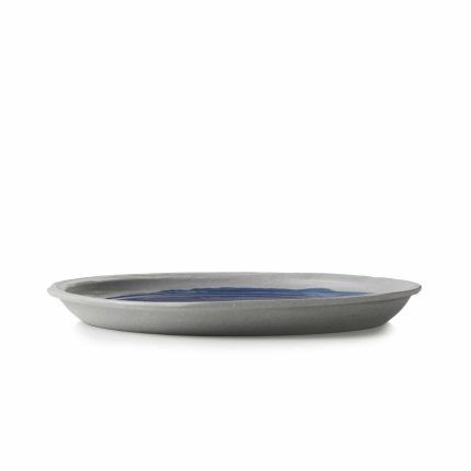 NO.W DES PLATE 21.5CM Indigo b - Image 2