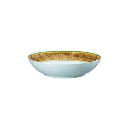 Versace Medusa Amplified Green Coin Deep Plate – 22 cm - Image 3