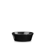 OYNX BLACK  OVAL DISH15.2*11.3