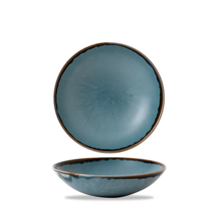 HARVEST BLUE COUPE BOWL 18.2