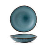 HARVEST BLUE ROUND BOWL 25.3cm