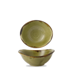 HARVEST GREEN  DEEP BOWL17.4cm