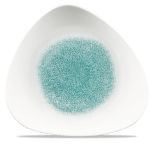 RAKU JADE GREEN LOTUS PLATE 12