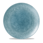 RAKU TOPAZ BLUE PLATE 28.8cm