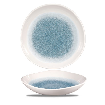 RAKU TOPAZ BLUE BOWL 25.3cm
