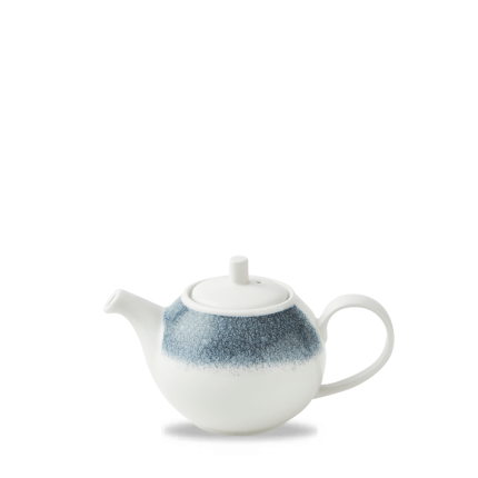 RAKU TOPAZ BLUE  BEVERAGE POT