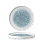 RAKU TOPAZ BLUE PLATE 26 WALL