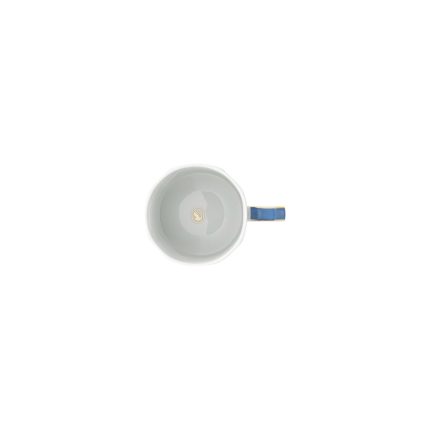 Azure Blue Mug with handle - Image 2