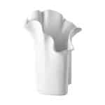 Asym White  Vase 30 cm