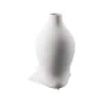 Luxury Rosenthal Sirop Weiss Matt White Vase 28 cm – Designer Porcelain Home Décor