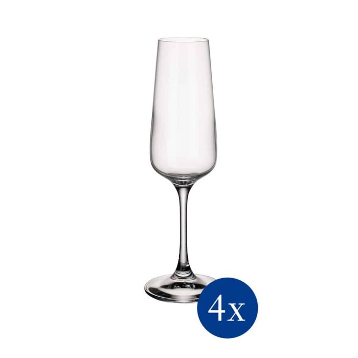 champagne Flute set 4pcs - Image 1