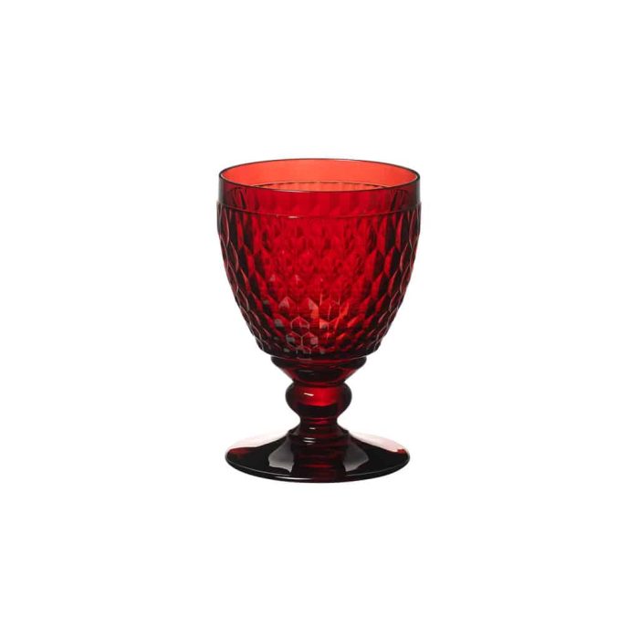 Water goblet red - Image 1