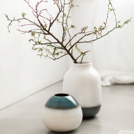 Lave Home Nek vase bleu large - Image 3