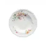 Pink Rose Plate 23 cm deep