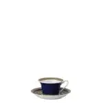 Medusa blau Cup/Saucer 4 low