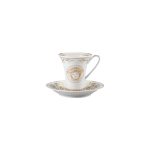 Medusa Gala Cup/Saucer 4 tall