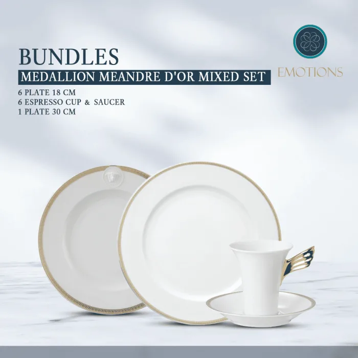 Medallion Meandre D'or Mixed Set - Image 1