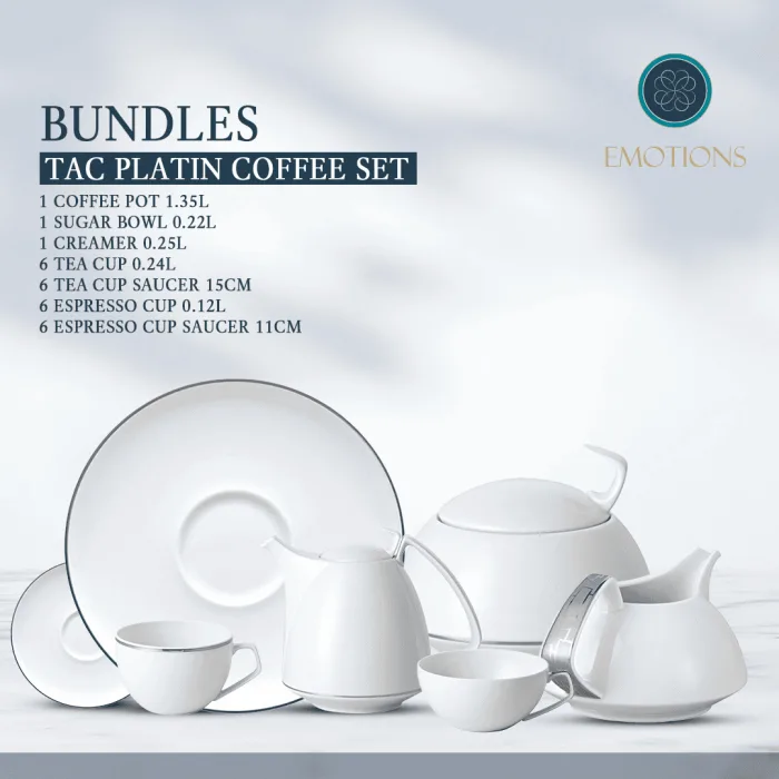 TAC Platin Coffee Set - Image 1