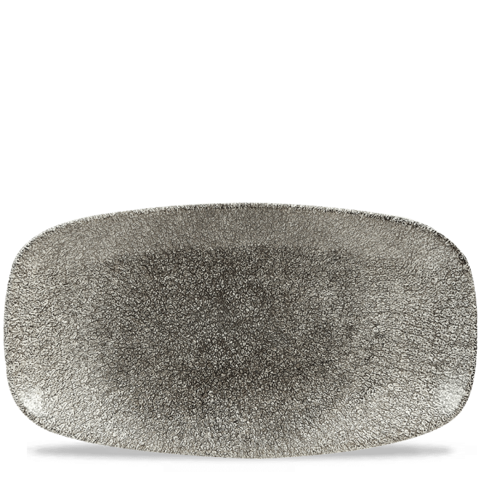 RAKU QUARTZ BLACK PLATE 18.9cm - Image 1